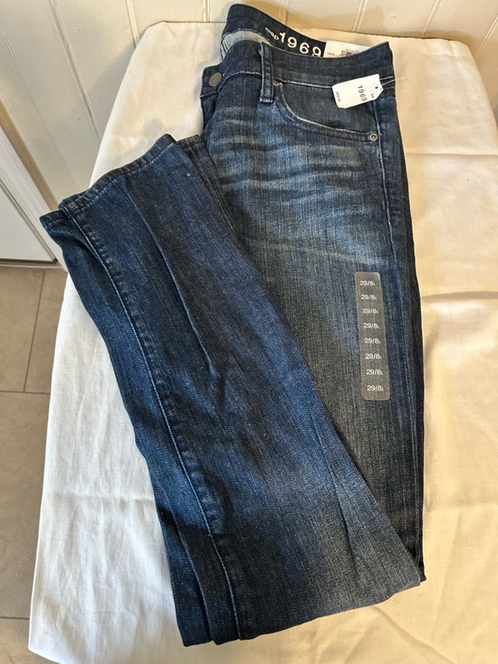 NWT Gap 1969 Always Skinny Low Rise Dark Wash Jeans /29/8L